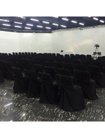 Накидка на стілець Iso чорна